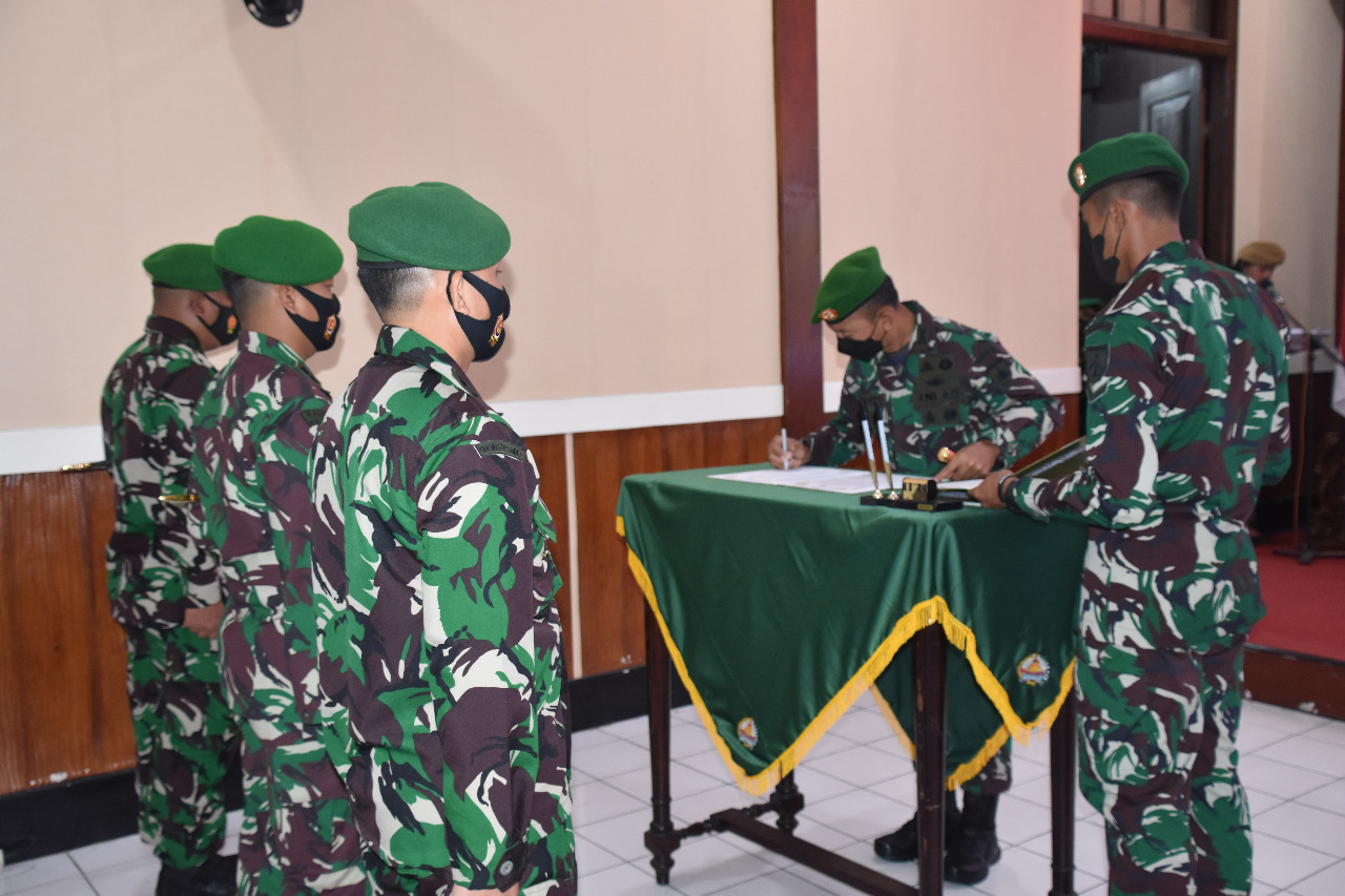 Danrem 073/Makutarama Pimpin Sertijab Dandim 0718/Pati Dan Tradisi Prajurit Korem 